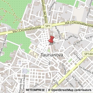 Mappa Via Lo Schiavo Senatore, 8, 89029 Taurianova, Reggio di Calabria (Calabria)