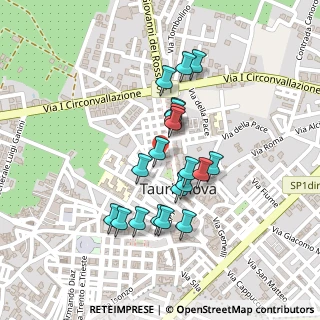 Mappa Via Lo Schiavo Senatore, 89029 Taurianova RC, Italia (0.2085)