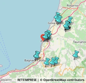 Mappa Via Palmara, 89015 Palmi RC, Italia (8.3245)