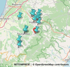 Mappa Viale Aldo Moro, 89022 Cittanova RC, Italia (6.97231)