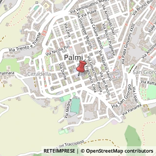 Mappa Piazza I Maggio, 89015 Palmi RC, Italia, 89015 Palmi, Reggio di Calabria (Calabria)