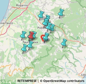 Mappa Via Sirio, 89022 Cittanova RC, Italia (6.1125)