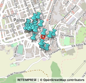 Mappa Via Tripoli, 89015 Palmi RC, Italia (0.179)