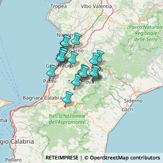 Mappa Via M. Barillari, 89029 Taurianova RC, Italia (9.95389)