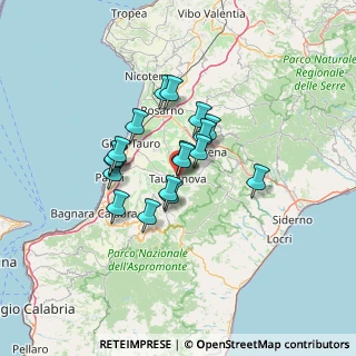 Mappa Via Fiume, 89029 Taurianova RC, Italia (10.78389)