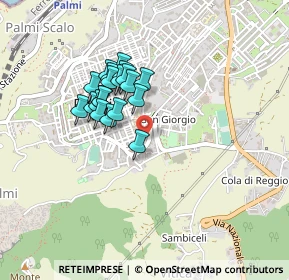 Mappa Via San Giorgio, 89015 Palmi RC, Italia (0.3805)