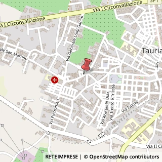 Mappa Via Piave, 28, 89029 Taurianova, Reggio di Calabria (Calabria)