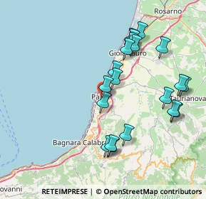 Mappa Via Panarea, 89015 Palmi RC, Italia (8.569)