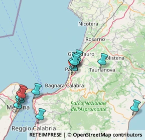 Mappa Via Panarea, 89015 Palmi RC, Italia (18.97857)