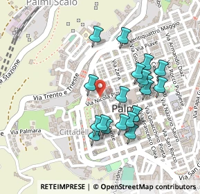 Mappa Via Rocco Iaria, 89015 Palmi RC, Italia (0.2345)