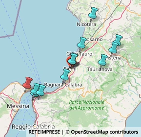 Mappa Via Nazario Sauro, 89015 Palmi RC, Italia (15.13846)