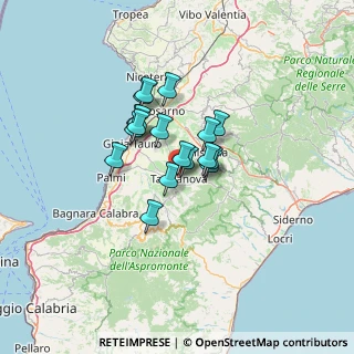 Mappa Viale S. Martino I Parallela, 89029 Taurianova RC, Italia (9.73611)