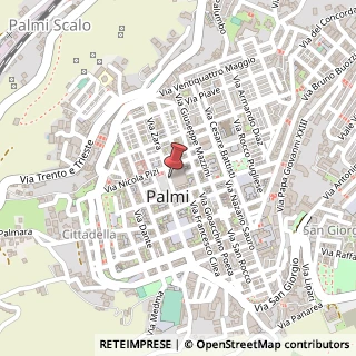 Mappa Piazza Amendola, 1, 89015 Palmi, Reggio di Calabria (Calabria)