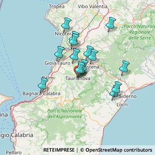 Mappa Via Circonvallazione, 89029 Taurianova RC, Italia (12.7525)