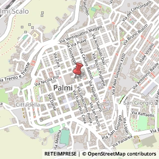 Mappa Piazza della Libertà, 89015 Palmi RC, Italia, 89015 Palmi, Reggio di Calabria (Calabria)