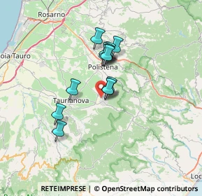 Mappa 89022 Cittanova RC, Italia (5.47846)