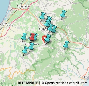 Mappa 89022 Cittanova RC, Italia (6.02688)