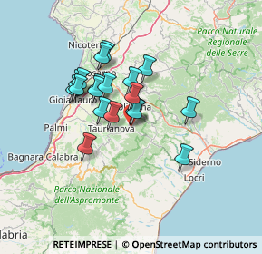 Mappa 89022 Cittanova RC, Italia (11.75632)