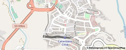 Mappa Catanzaro