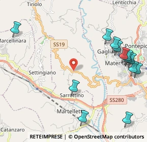 Mappa SS 19 delle Calabrie, 88056 Tiriolo CZ, Italia (3.06462)