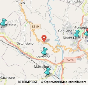 Mappa SS 19 delle Calabrie, 88056 Tiriolo CZ, Italia (4.03154)