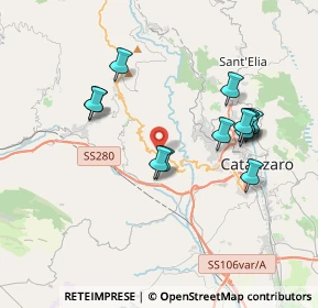 Mappa SS 19 delle Calabrie, 88056 Tiriolo CZ, Italia (3.92231)