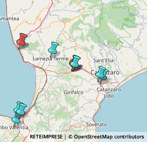 Mappa 88044 Maida CZ, Italia (18.49091)