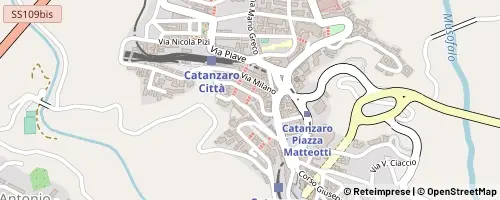 Mappa Catanzaro