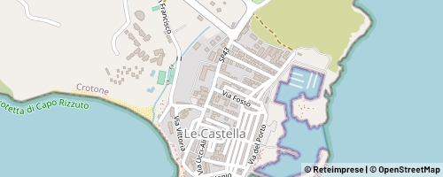 Mappa Isola di Capo Rizzuto