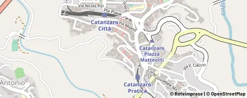Mappa Catanzaro