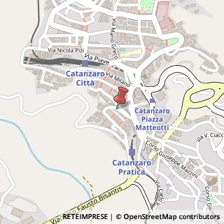 Mappa Via Alessandro Turco, 22, 88100 Catanzaro, Catanzaro (Calabria)