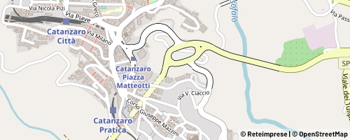Mappa Catanzaro