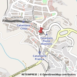 Mappa Via Indipendenza, 88100 Catanzaro CZ, Italia, 88100 Catanzaro, Catanzaro (Calabria)