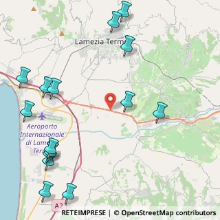 Mappa SS280, 88046 Lamezia Terme CZ, Italia (6.59667)