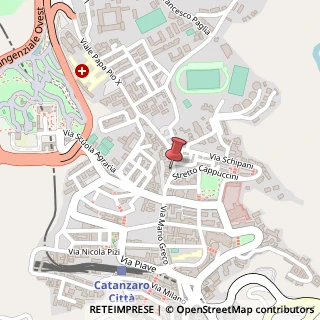 Mappa Via Mario Greco,  174, 88100 Catanzaro, Catanzaro (Calabria)