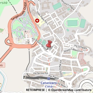Mappa Via Cortese Vinicio, 1, 88100 Catanzaro, Italia, 88100 Catanzaro, Catanzaro (Calabria)