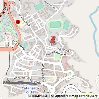 Mappa Via Giuseppe Schipani, 174, 88100 Catanzaro, Catanzaro (Calabria)
