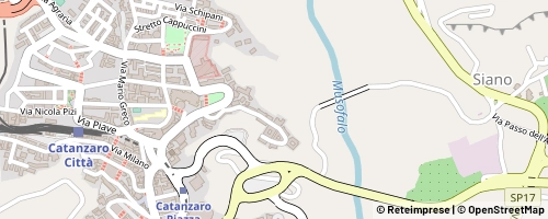 Mappa Catanzaro