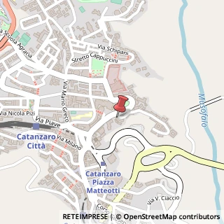Mappa Via Eugenio de Riso, 2, 88100 Catanzaro, Catanzaro (Calabria)
