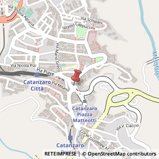 Mappa Piazza stocco francesco, 88100 Catanzaro, Catanzaro (Calabria)