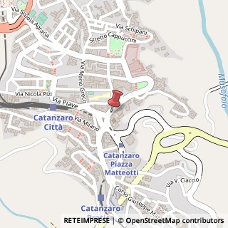 Mappa Via Vittorio Pugliese, 4, 88100 Catanzaro, Catanzaro (Calabria)