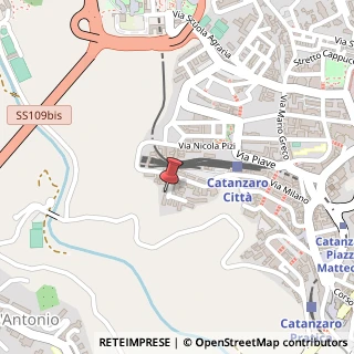 Mappa Via Bruno Chimirri, 12, 88100 Catanzaro, Catanzaro (Calabria)
