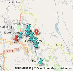 Mappa Catanzaro, 88100 Siano CZ, Italia (1.65)