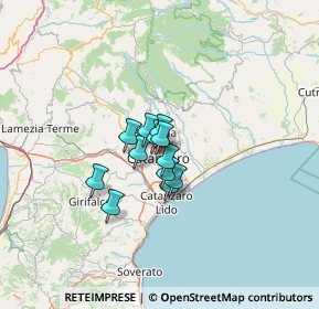 Mappa Catanzaro, 88100 Siano CZ, Italia (7.605)