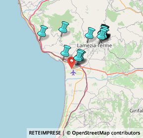 Mappa 88040 Lamezia Terme CZ, Italia (7.755)