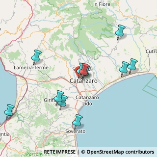 Mappa Via Cardinale Guglielmo Sirleto, 88100 Catanzaro CZ, Italia (18.13091)