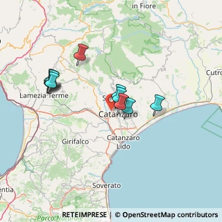 Mappa Via Cardinale Guglielmo Sirleto, 88100 Catanzaro CZ, Italia (14.41455)