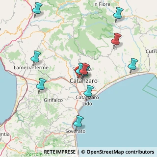 Mappa Via Cardinale Guglielmo Sirleto, 88100 Catanzaro CZ, Italia (18.21273)