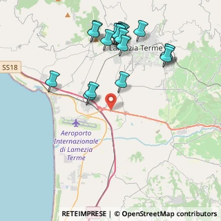Mappa SP 169, 88046 Lamezia Terme CZ, Italia (5.098)