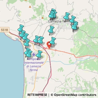 Mappa SP 169, 88046 Lamezia Terme CZ, Italia (4.737)